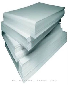 Klebefolie wetterfest A4 f. Laserdrucker klar transparent Sticker selbst drucken - Bild 1 von 1