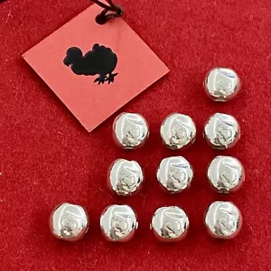 Dodo Pomellato Maxi Pepita Ciondolo Argento Massiccio Bracciale Collana Unisex - Foto 1 di 3