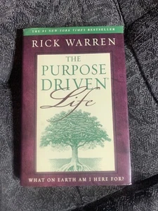 RICK WARREN THE PURPSE-DRIVEN LIFE (HCDJ) (156)) - Imagen 1 de 7