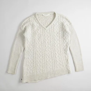 Suéter Athleta Asimétrico Northern Lights Mezcla de Lana Tejido por Cable Mujer Talla M - Imagen 1 de 11