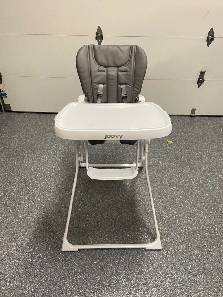 Joovy Nook High Chair, Compact Fold, Swing Open Tray, Charcoal - Image 1 of 4