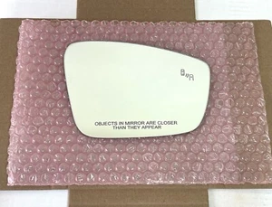 BLIND SPOT Mirror Glass Lens for 11-2017 VW Jetta Beetle Passat Passenger Side R - Picture 1 of 3