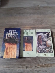 Lo Scarabeo Total Tarot Karten JOHN BAUER neu versiegelt Teile 14/15 SELTEN UK VERKÄUFER - Bild 1 von 3