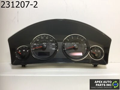 Cuadro de instrumentos velocímetro Jeep Grand Cherokee 2008 fabricante de equipos originales indicadores Foto 1 de 4