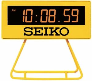 SEIKO Digital Mini Timer Clock SQ815Y From Japan