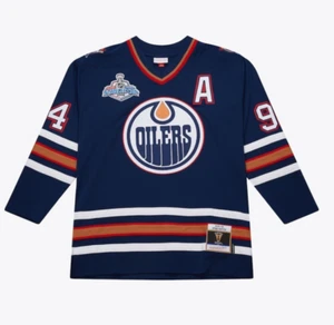 Mitchell & Ness Edmonton Oilers #94 Power Play Hockey Jersey New Mens Sizes $225 - Picture 1 of 3