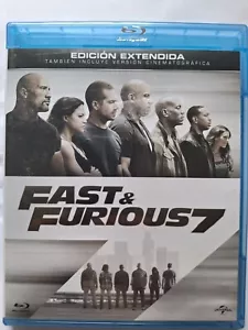 FAST & FURIOUS 7 (A Todo Gas 7) - Blu Ray - Edición Extendida - Zona: B - Imagen 1 de 3