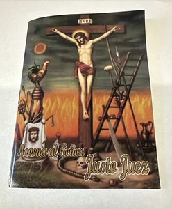 Novena al Señor Justo Juez Español Libro de Oraciones Español Libro Católico - Imagen 1 de 2