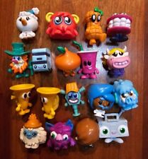 Lot of 18 Moshi Monsters Figures - Mostly Series 4, 1 Double