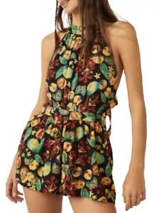 Mameluco Free People para mujer Coral Tides sin mangas negro combo talla grande nuevo - Imagen 1 de 12
