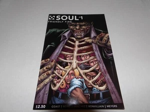 SOUL #1 FRIENDLY FIRE - FUMETTI DOUBLE TAKE, ©2015 ZOMBIES!! ottime condizioni! - Foto 1 di 3