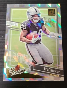 2023 Panini Donruss Tre Tucker The Rookies #30 Raiders - Picture 1 of 2
