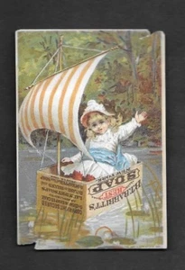 VICTORIAN TRADE  CARD --B.T.BABBITT'S SOAP - Picture 1 of 2