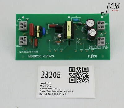 23205 FUJITSU PCB, LED DRIVER EVALUATION BOARD MB39C601-EVB-03 - Image 1 of 4