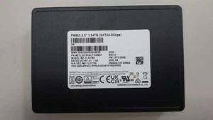 Samsung PM893 3.84TB SSD 2.5" Internal SATA3 6Gb/s Solid State Drive MZ-7L39600 - Picture 1 of 2