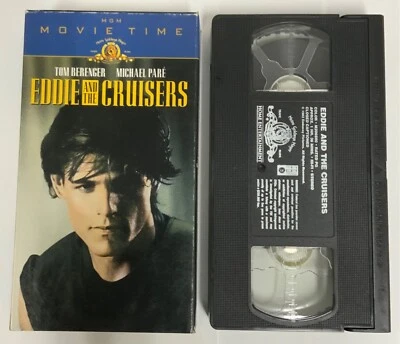 Eddie and the Cruisers (VHS, 1998, Movie Time) Tom Berenger Michael Pare - Image 1 of 2