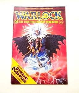 WARLOCK #10 1986 - Games Workshop - Special Dungeons&Dragons solo adventure - Picture 1 of 1