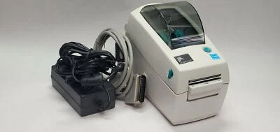 Zebra LP2824 Plus Compact Thermal Label Printer Serial 282P-201211-000 (NO USB) - Image 1 of 4