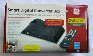 NEW GE Smart Digital Converter Box w/ Remote - 23333 - Picture 1 of 3