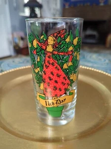 Vaso de vidrio Indiana vintage 12 días de Navidad repuesto día 11 12 oz - Imagen 1 de 4