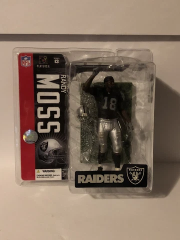 Randy Moss 2006 McFarlane Series 13 Oakland Raiders Figure Cover
