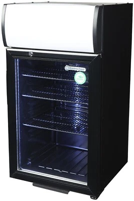 Gastro-Cool GCDC50 Mini Getränkekühlschrank, LED, Glastür, Kühlschrank - Bild 1 von 4