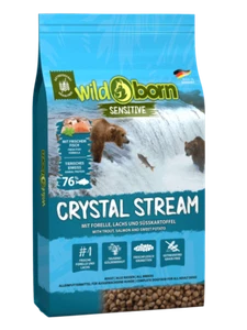 Wildborn Crystal Stream 12 kg - getreidefreies Hundefutter mit Forelle & Lachs - Bild 1 von 2