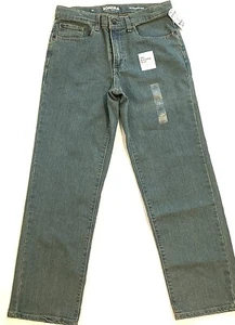 Sonoma Jeans Boys Size 14 Blue Regular Straight Stretch Adjustable Waist 28x27 - Picture 1 of 9