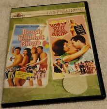 Beach Blanket Bingo / How To Stuff A Wild Bikini DVD Double Feature Rare oop