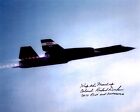 SR-71 Blackbird Photograph Signed by SR Pilot Rich Graham!  Mint!