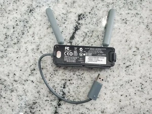 Adaptateur double réseau sans fil Microsoft Xbox 360 TESTÉ rapide S/H - Photo 1 sur 3
