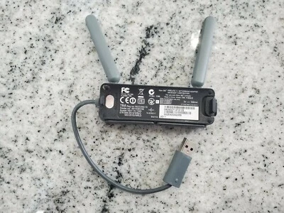 Microsoft Xbox 360 Wireless Dual Networking Adapter TESTED Fast S/H - Image 1 of 3