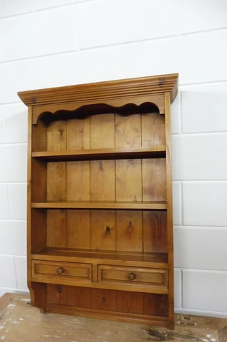 Beautiful Old Wall Cabinet Kitchen Cabinet Hanging Cabinet Pine Wood Cover