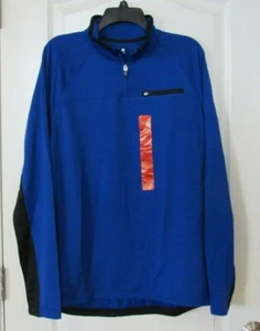 Fila 1/4 Zip Pullover Long Sleeve Blue, Black or Gray Men's Sz M-XXL NWT - Picture 1 of 9
