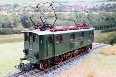 Märklin Primex Track H0 3192 Electric Locomotive BR 132 104-1 DB Epoch IV Dark Green - Image 1 of 4