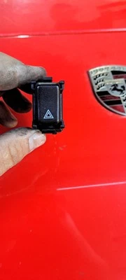 PORSCHE 911 964 944 968 HAZARD WARNING LIGHT SWITCH 94461323500 – USED - Image 1 of 4