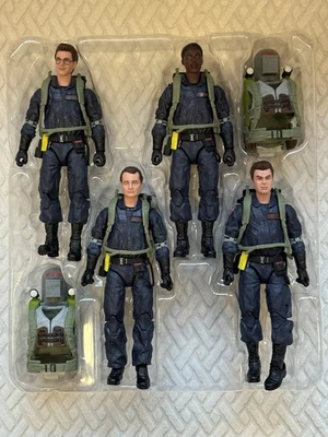Ghostbusters 2 Exclusivo Plasma Series Haslab Ecto-1 JUEGO DE 4 FIGURAS Foto 1 de 4