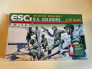 Esci Ertl US Soldiers Big Red One WWII P202 1:72  - Unused Sealed - Picture 1 of 2