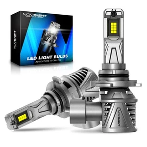 9005 HB3 LED Headlight Bulbs High Beam 60W 15000LM Super Bright 6500K White Lamp - Picture 1 of 12