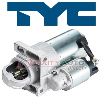 TYC Starter Motor for 2009-2012 GMC Sierra 2500 HD 6.0L V8 Electrical xe - Image 1 of 4