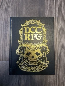 DCC RPG Gold Foil Hardcover Limited Edition 2012 Dungeon Crawl Classics Goodman - Foto 1 di 2