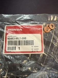 Arandela de sellado Honda (6,5 mm), 90463-ML7-000 cantidad 4 A56 - Imagen 1 de 1