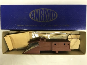 Ambroid HO K-10 Winged Boston & Maine Snow Plow Kit Partially Built - Picture 1 of 5