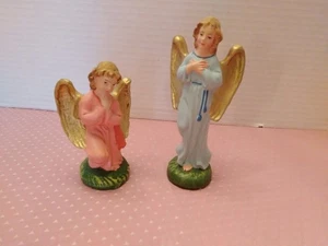 Vintage Italien Krippe Engel Ersatz oder Ergänzungen Figuren 4-6" - Bild 1 von 8