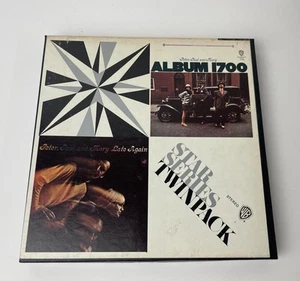 PETER PAUL & MARY ~ TWIN PACK ~ ALBUM 1700/LATE AGAIN ~ REEL TO REEL TAPE 3 3/4 - Picture 1 of 14