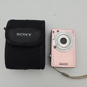 Cámara digital Sony Cybershot DSC-W55 7,2 MP ERROR piezas o reparación necesaria - Imagen 1 de 5