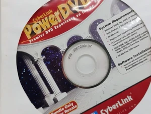 5/$25 Vintage CyberLink Power DVD XP 4.0, Windows Software CDROM with CD-Key - Picture 1 of 1