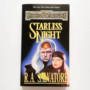 TSR 1994 - Starless Night - Forgotten Realms - Legacy of the Drow #2 (EX) - Picture 1 of 7