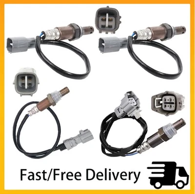 Sensores de O2 arriba+abajo 4 piezas para Lexus RX400H Toyota Highlander 3,3 L V6 eléctricos/gas Foto 1 de 4