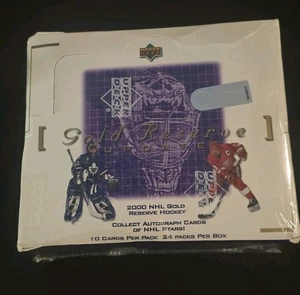 Upper Deck 2000 Gold Reserve Aggiornamento Hockey Factory Scatola Sigillata - Foto 1 di 4